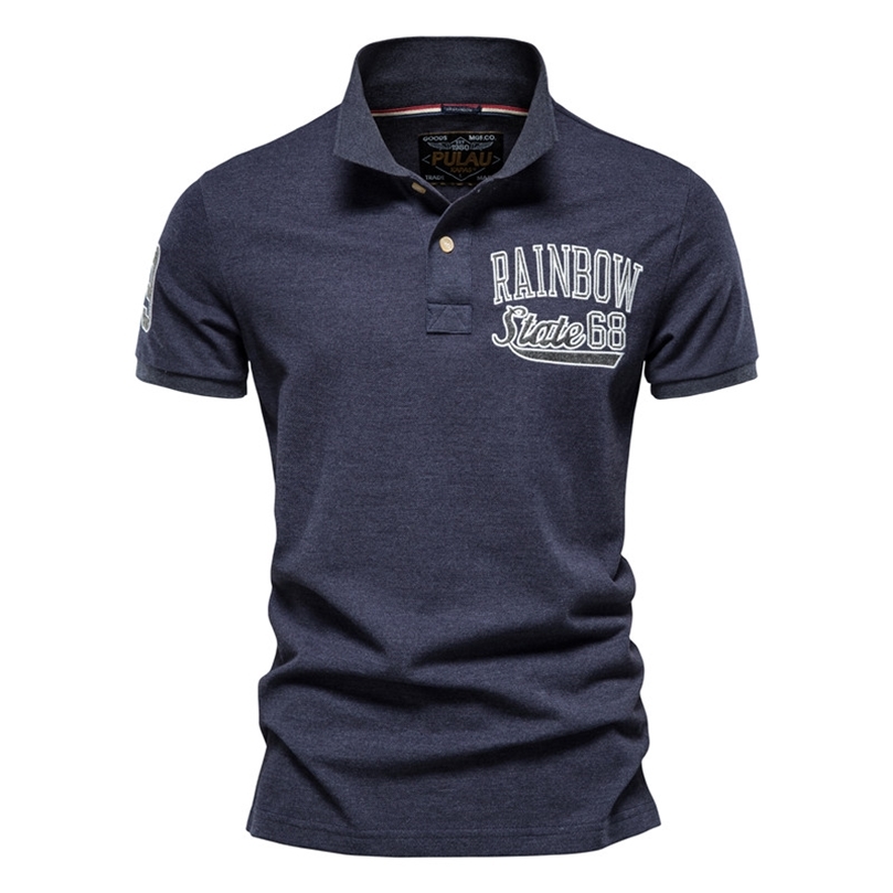 AIOPESON Embroidery Polo Shirts Men Casual High Quality 100% Cotton Shirts Mens Summer Short Sleeve Stand Collar Polos Men 220704, Ar-503-dark grey
AIOPESON Embroidery Polo Shirts Men Casual High Quality 100% Cotton Shirts Mens Summer Short Sleeve Stand Collar Polos Men 220704, Ar-503-dark grey