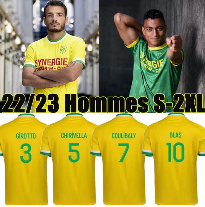 2022 2023 Maillots FC Nantes Etoile soccer jerseys 22 23 SISSOKO COULIBALY BLAS KOLO MUANI SIMON 17 GIROTTO football shirt men jersey
2022 2023 Maillots FC Nantes Etoile soccer jerseys 22 23 SISSOKO COULIBALY BLAS KOLO MUANI SIMON 17 GIROTTO football shirt men jersey