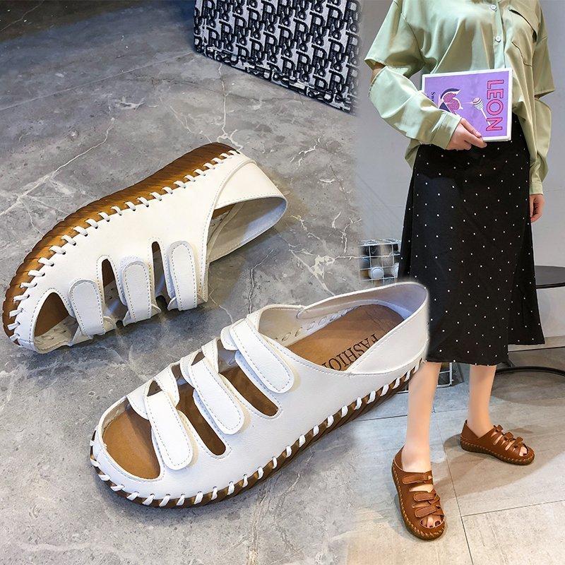 Sandals Women Flip Flops Flats Summer Fashion Shoes Peep Toe Slides Hook & Loop Lady Casual Female Plus Size 35-43, Brown
Sandals Women Flip Flops Flats Summer Fashion Shoes Peep Toe Slides Hook & Loop Lady Casual Female Plus Size 35-43, Brown
