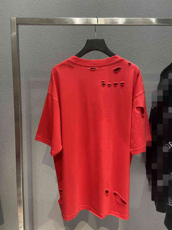 2022 Brand Classic Blac T shirt And Polo shirts Trendy 21ss Paris Vintage large hole printed letters Unisex summer loose OS short sleeve BF10, Purple
2022 Brand Classic Blac T shirt And Polo shirts Trendy 21ss Paris Vintage large hole printed letters Unisex summer loose OS short sleeve BF10, Purple