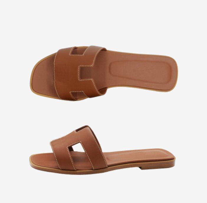 Factory wholesale Luxury designer shoes women slipper brown sandal Flat genuine leather Slide oran Sandanls brands lady flats slippers flop shoe #35-41 high quality
Factory wholesale Luxury designer shoes women slipper brown sandal Flat genuine leather Slide oran Sandanls brands lady flats slippers flop shoe #35-41 high quality
