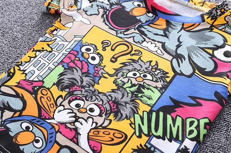 Cool Kid Boys Summer Clothes Outfit With Sunhat Fashion Graffiti Short-sleeved T-shirt Denim Shorts Set Children Pants Clothing 220509