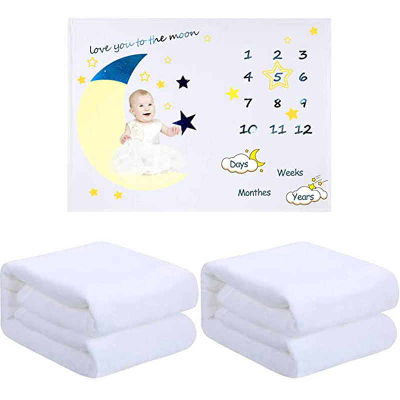 Sublimation Baby Blank Blanket Heat Transfer Printing Baby Reciever Blankets Infant Newborns Fleece Swaddle Wrap
Sublimation Baby Blank Blanket Heat Transfer Printing Baby Reciever Blankets Infant Newborns Fleece Swaddle Wrap