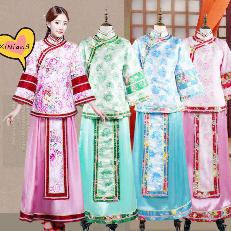 Ethnic Clothing Costume Cosplay Republic Of China Miss Dress Show Wo Chinese Bridesmaid Ceremony Gege Maid Xi Niang ClothesEthnic
Ethnic Clothing Costume Cosplay Republic Of China Miss Dress Show Wo Chinese Bridesmaid Ceremony Gege Maid Xi Niang ClothesEthnic