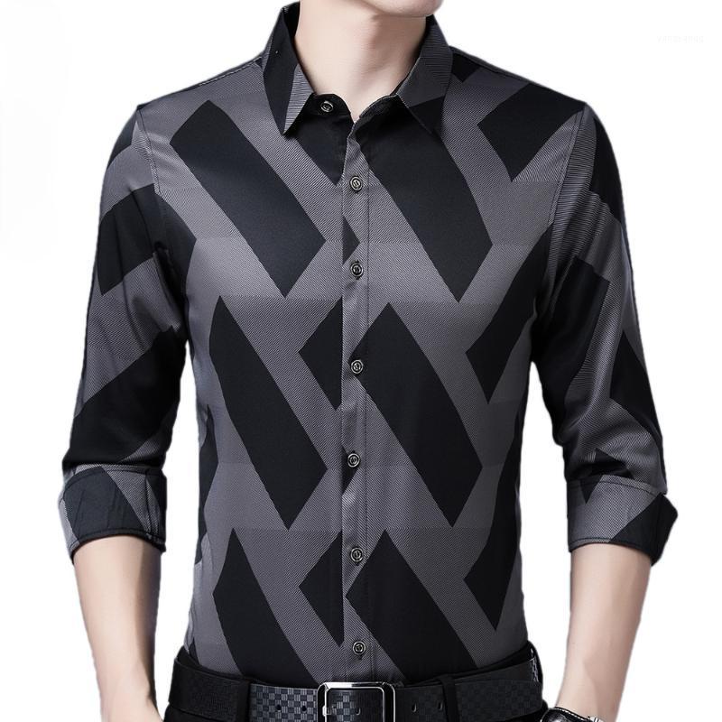 Men' Casual Shirts Long Sleeve Men Formal Social Shirt Streetwear Striped Dress Mens Slim Regular Fit Clothes Fashions
Men' Casual Shirts Long Sleeve Men Formal Social Shirt Streetwear Striped Dress Mens Slim Regular Fit Clothes Fashions