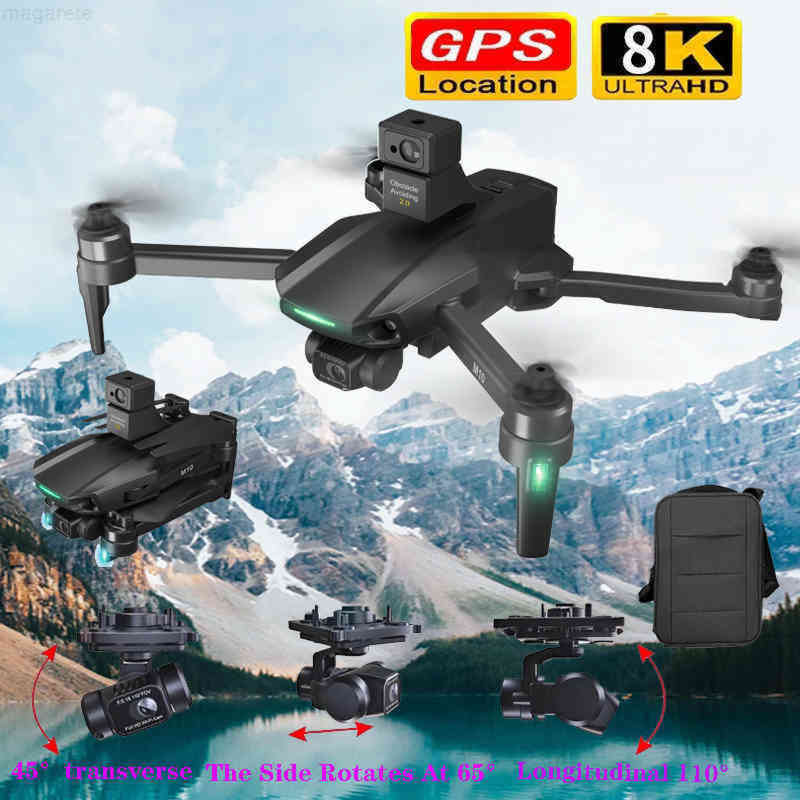M10 Max 8K GPS 5g WiFi 3-axis universal joint camera motor swipe card TF professional UAV aircraft remote control, Megaphone
M10 Max 8K GPS 5g WiFi 3-axis universal joint camera motor swipe card TF professional UAV aircraft remote control, Megaphone