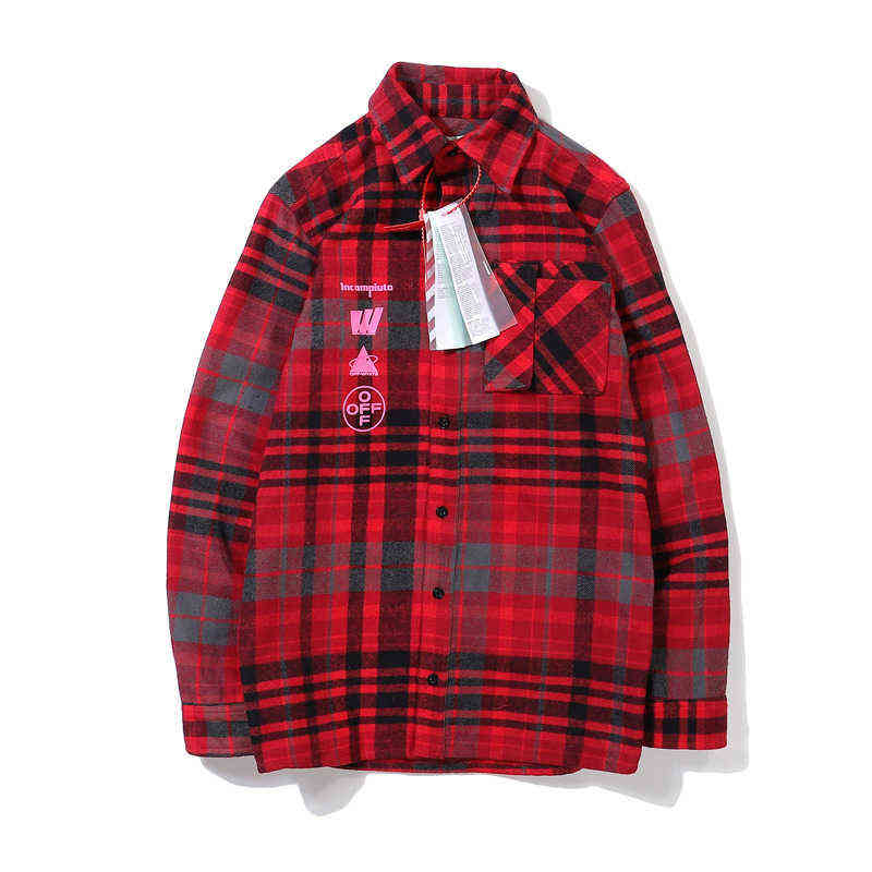 Factory Online Export Trendy Sweater Off Painting Printing Shirt Embroidered White Couple Ow Loose Long Sleeve, Red
Factory Online Export Trendy Sweater Off Painting Printing Shirt Embroidered White Couple Ow Loose Long Sleeve, Red