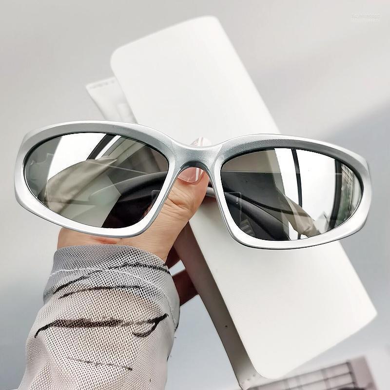 Sunglasses Women's 2022 Punk Unique Sports Sun Glasses Men UV400 Goggle Shades Mirror Colorful EyewearSunglasses
Sunglasses Women's 2022 Punk Unique Sports Sun Glasses Men UV400 Goggle Shades Mirror Colorful EyewearSunglasses