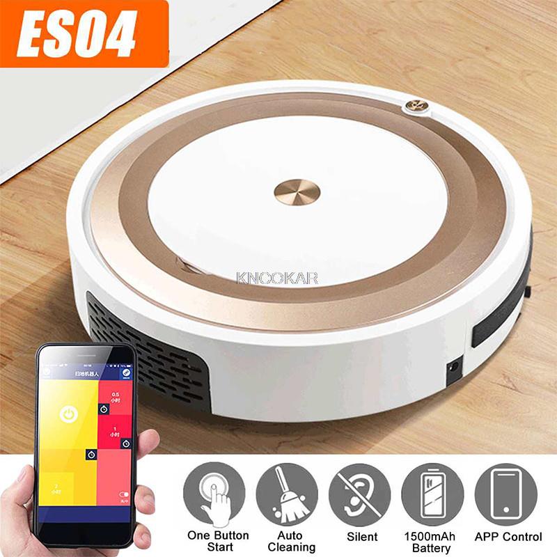 

2022 Hot DealsES04 Robot Vacuum Cleaner Smart Vaccum Cleaner For Home Mobile Phone App Remote Control Automatic Dust Removal Cle