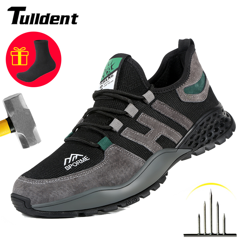 Men Work Safety Shoes Steel Toe Anti-Smashing Wear Light Comfortable Puncture-Proof Nail Penetration Resistance Security, D9027
Men Work Safety Shoes Steel Toe Anti-Smashing Wear Light Comfortable Puncture-Proof Nail Penetration Resistance Security, D9027
