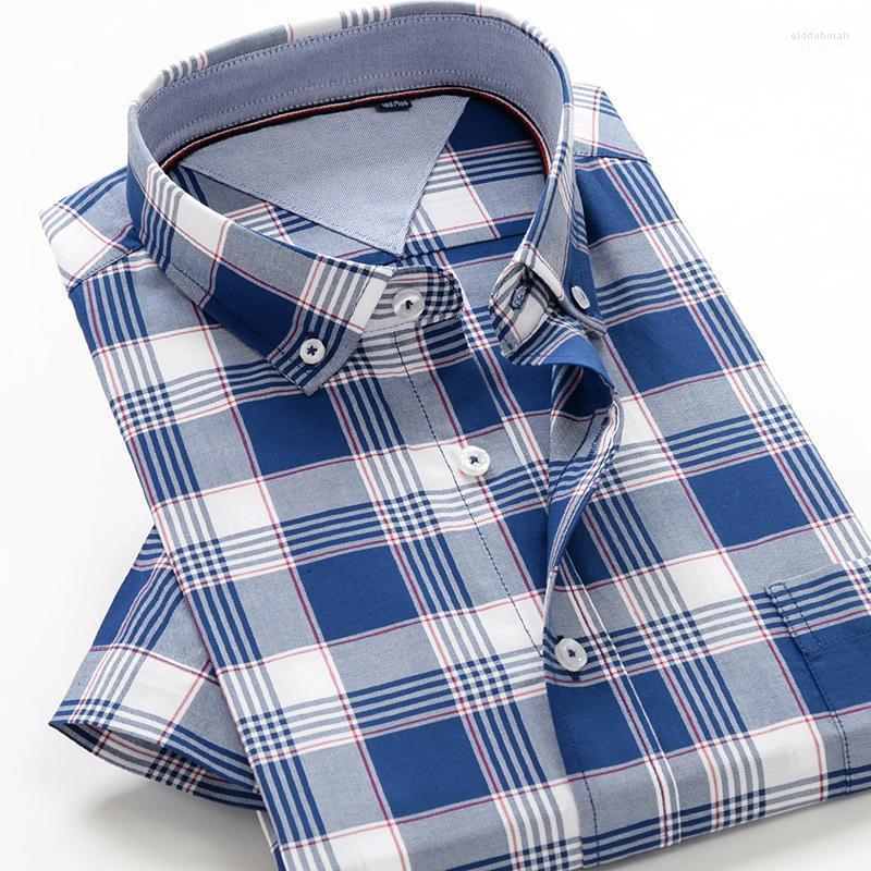 Men's Casual Shirts BAO Cotton Soft And Comfortable Large Plaid Short-sleeved Shirt 2022 Summer Classic Brand Clothing Loose XL-10XLMen, 619518
Men's Casual Shirts BAO Cotton Soft And Comfortable Large Plaid Short-sleeved Shirt 2022 Summer Classic Brand Clothing Loose XL-10XLMen, 619518