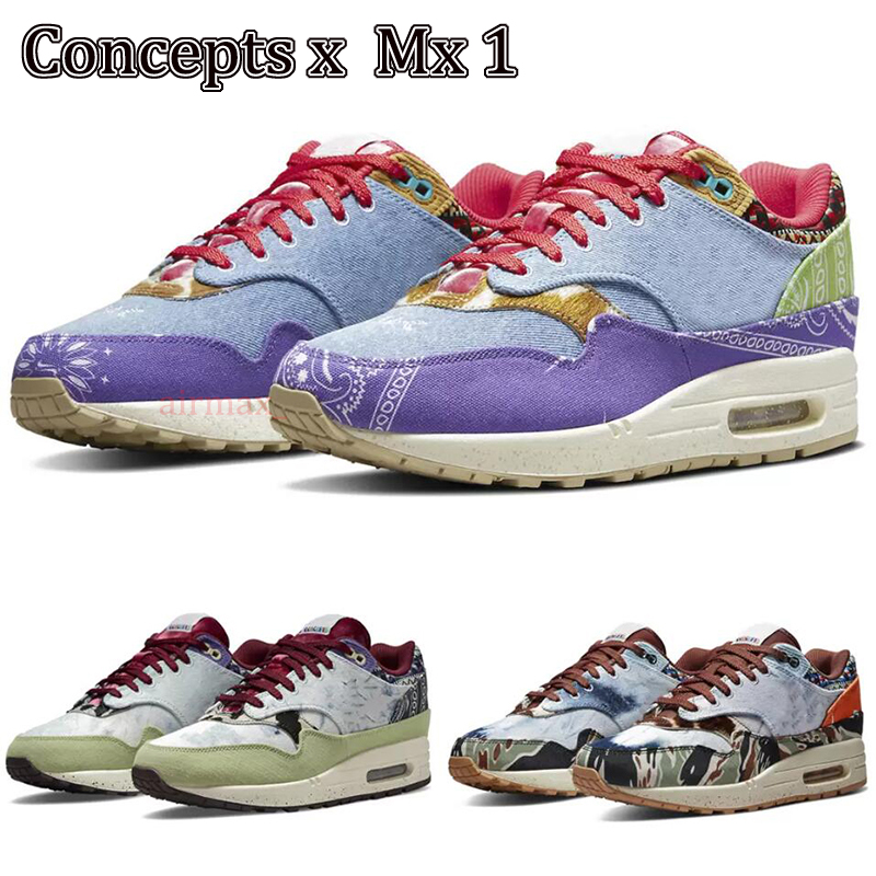 1 Max 87 Designer Sports Shoe Concepts x Far Out Mellow Heavy Oil Green Multi Color Sail Wild Violet Men Women Trainer 1s sneakers 87 Chaussures Casual Shoe, Far out 36-47 (2)
1 Max 87 Designer Sports Shoe Concepts x Far Out Mellow Heavy Oil Green Multi Color Sail Wild Violet Men Women Trainer 1s sneakers 87 Chaussures Casual Shoe, Far out 36-47 (2)