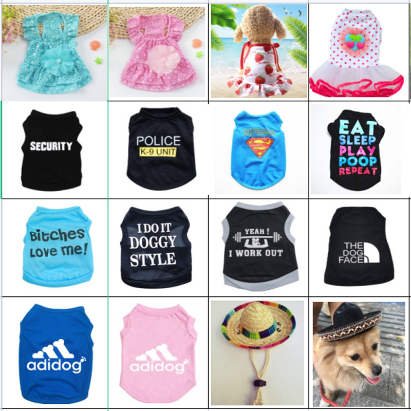 VIP Dog Apparel Fast Dispatch Cat Vest Clothes Small Sweater Puppy Soft Coat Jacket Summer Cartoon Clothing t-shirt pet supply, Mixed batch (refer excel)
VIP Dog Apparel Fast Dispatch Cat Vest Clothes Small Sweater Puppy Soft Coat Jacket Summer Cartoon Clothing t-shirt pet supply, Mixed batch (refer excel)