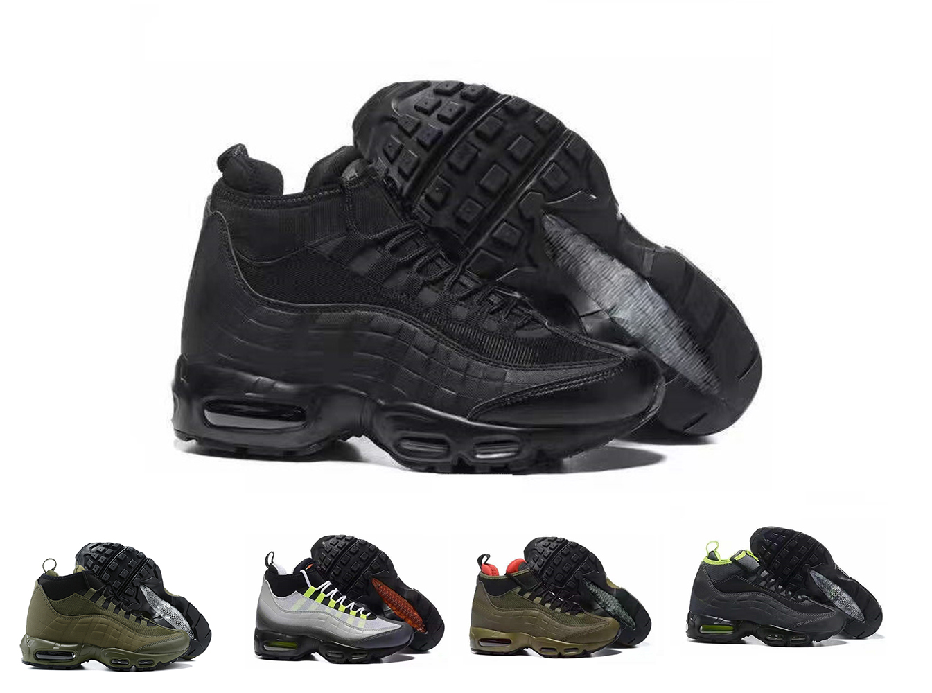 95 High Runner 20th Anniversary MID Shoe Army Men's Autumn Winter ankle Sealed-zip Training Sneakers local boots online store yakuda Dropshipping Accepted 2021 men, Dark loden 40-43
95 High Runner 20th Anniversary MID Shoe Army Men's Autumn Winter ankle Sealed-zip Training Sneakers local boots online store yakuda Dropshipping Accepted 2021 men, Dark loden 40-43