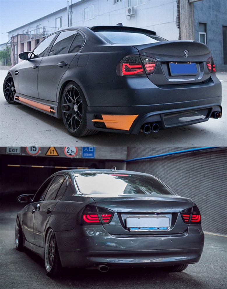 Auto Rear Lights For E90 LED Tail Light 2005-2012 320i 325i Car Taillight LED Lamp Braking Bulb Dynamic Turn Signal Taillights