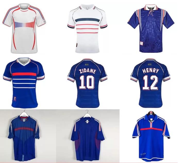 Retro 1998 Soccer jerseys 10# ZIDANE 12# HENRY Ribery MAILLOT DE FOOT 98 uniforms Football 1996 2000 2002 2004 2006 Hommes shirt, Purple
Retro 1998 Soccer jerseys 10# ZIDANE 12# HENRY Ribery MAILLOT DE FOOT 98 uniforms Football 1996 2000 2002 2004 2006 Hommes shirt, Purple