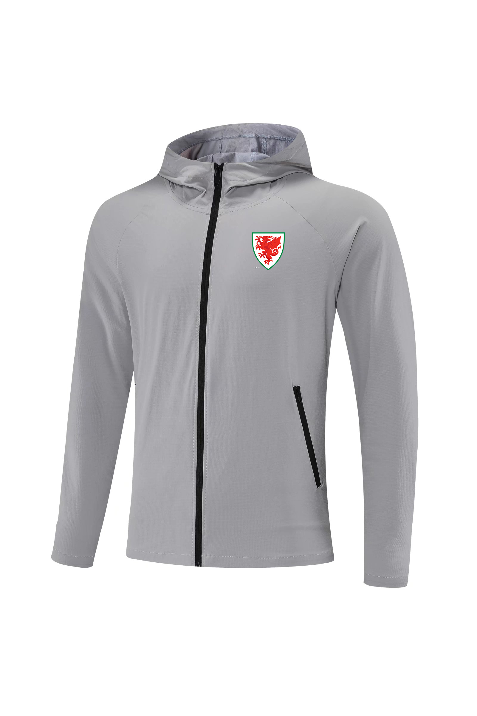 Wales National Football Team Men's Jackets Juniors Jerseys full zipper Hooded jacket Windbreaker Thin and breathable for soccer fans in autumn, No 3
Wales National Football Team Men's Jackets Juniors Jerseys full zipper Hooded jacket Windbreaker Thin and breathable for soccer fans in autumn, No 3