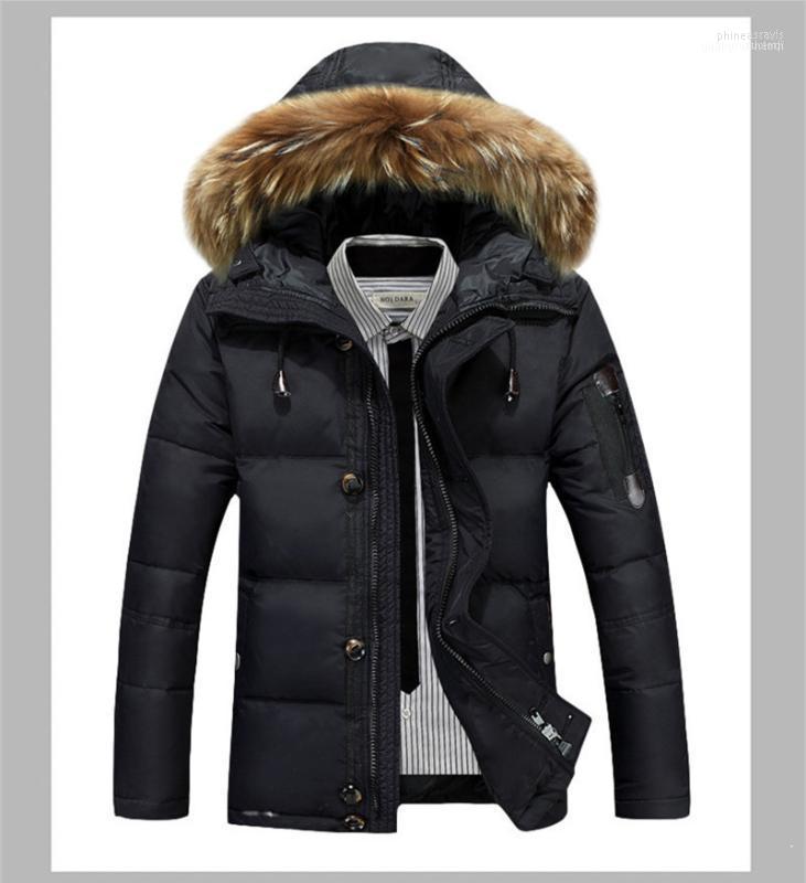 Men's Down & Parkas White Duck 2022 Warm Winter Coat Fur Collar Male Jacket Hooded Hombre Casaco Masculino WXF4061 Phin22, Black
Men's Down & Parkas White Duck 2022 Warm Winter Coat Fur Collar Male Jacket Hooded Hombre Casaco Masculino WXF4061 Phin22, Black