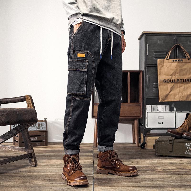 Men's Jeans Plus Size Men Streetwear Joggers Baggy Cargo Pants Ankle-length Denim Trousers 6XL 7XL 8XLMen's, Black
Men's Jeans Plus Size Men Streetwear Joggers Baggy Cargo Pants Ankle-length Denim Trousers 6XL 7XL 8XLMen's, Black