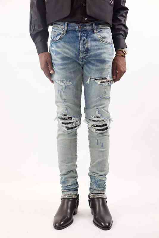 mens jeans designer Amirs high street trendy men's jeans new summer light blue patchwork holes long pants men
mens jeans designer Amirs high street trendy men's jeans new summer light blue patchwork holes long pants men