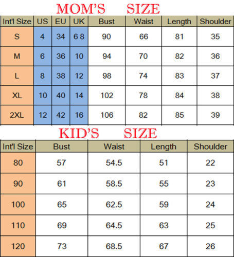 Mother Daughter Matching Clothes Sleeveless Floral Patchwork Sundress Mom Kids Parent Dress Outfits 220602