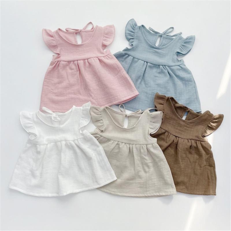 Girl's Dresses Summer Toddler Girl 2 Pcs Born Cotton Solid Color Dress With Shorts 0-2Y Baby ClothingGirl's
Girl's Dresses Summer Toddler Girl 2 Pcs Born Cotton Solid Color Dress With Shorts 0-2Y Baby ClothingGirl's
