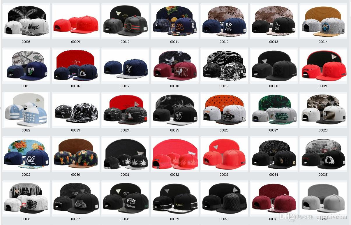 Snapbacks Hat Cayler & Sons Hip Hop fashion Snapbacks adjustable Hats Men Caps Women Ball Caps Top quality Snapback caps 600 styles, Multi
Snapbacks Hat Cayler & Sons Hip Hop fashion Snapbacks adjustable Hats Men Caps Women Ball Caps Top quality Snapback caps 600 styles, Multi
