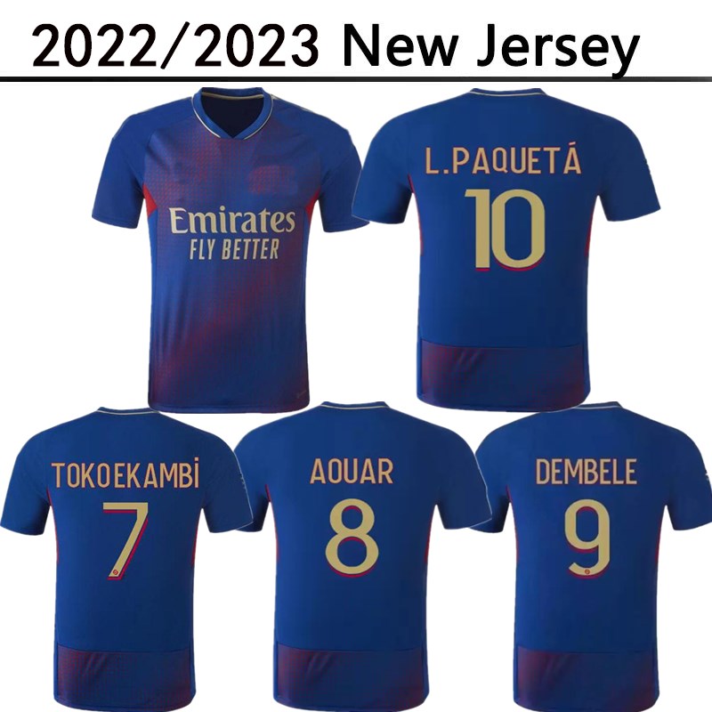 2022 2023 Lyon Soccer Jerseys L.PAQUETÁ 4TH 22 23 Lyonnais Dembélé 9 OL digital fourth SHAQIRI TOKO EKAMBI BRUNO G BOATENG AOUAR football shirts jersey blue
2022 2023 Lyon Soccer Jerseys L.PAQUETÁ 4TH 22 23 Lyonnais Dembélé 9 OL digital fourth SHAQIRI TOKO EKAMBI BRUNO G BOATENG AOUAR football shirts jersey blue