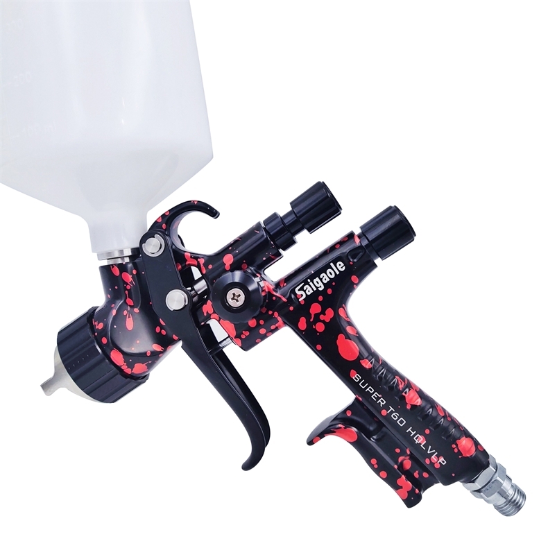 Saigaole T60 Spray Guns Automotive Finishes High Fogging Paints Sheet Metal Spray Guns Industrial Furniture Leather Spray Guns 220815
Saigaole T60 Spray Guns Automotive Finishes High Fogging Paints Sheet Metal Spray Guns Industrial Furniture Leather Spray Guns 220815