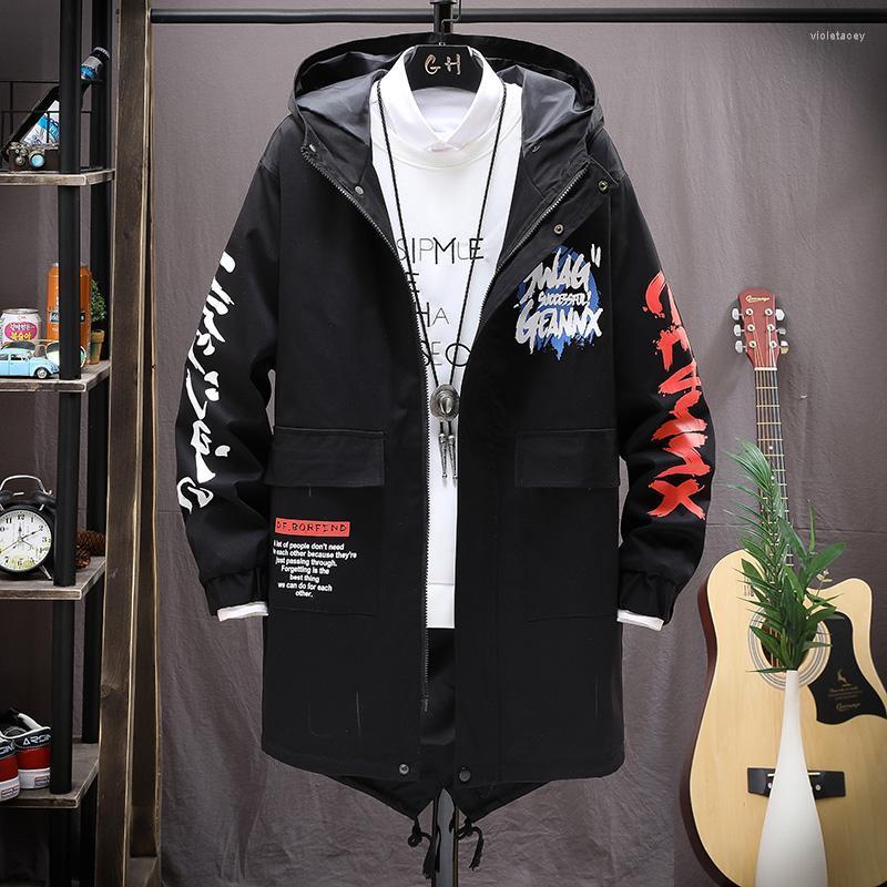 Men's Trench Coats 2022 Korean Windbreaker Jackets Men Long Coat Printed Cardigan Casual Hooded Male M-3XL Viol22
Men's Trench Coats 2022 Korean Windbreaker Jackets Men Long Coat Printed Cardigan Casual Hooded Male M-3XL Viol22