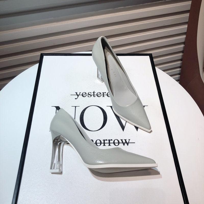 Dress Shoes 2022 Trend Women Crystal High Heels French Sexy Pointed Stiletto Single Professional Zapatos De Mujer, Black 8 cm
Dress Shoes 2022 Trend Women Crystal High Heels French Sexy Pointed Stiletto Single Professional Zapatos De Mujer, Black 8 cm