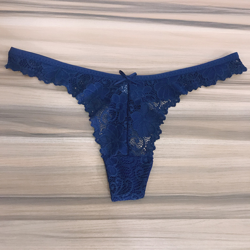 a Pack Ladies Lace Thong Panties Women G Strings Sexy Lingerie Femme Transparent Underwear For Female Solid Tanga Mujer 220511