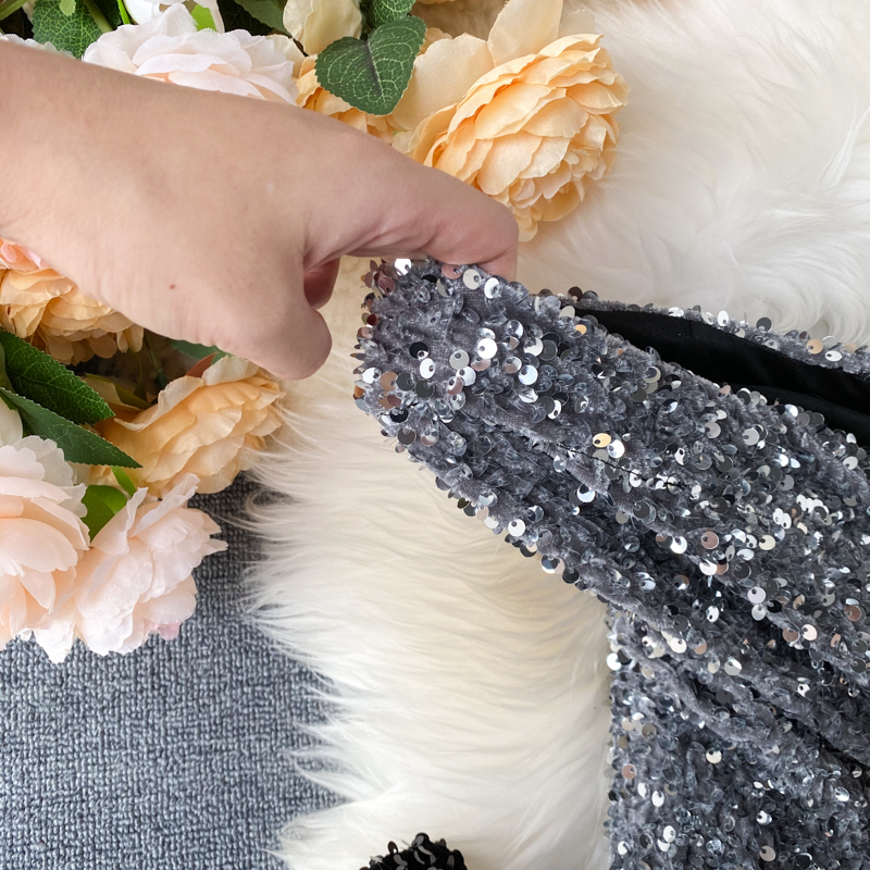 Fitaylor Women Spring Sexy Sequins Slim Shinny Skirt Autumn Trend High Waist Skirts Korean Elegant Mid Length Bodycon Jupe 220322