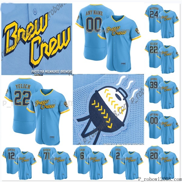 Christian Yelich Brewers 2022 City Connect Jersey McCutchen Corbin Burnes New Rowdy Tellez Willy Adames Keston Hiura Lorenzo Cain Luis Urias Devin Williams, Men flexbase
Christian Yelich Brewers 2022 City Connect Jersey McCutchen Corbin Burnes New Rowdy Tellez Willy Adames Keston Hiura Lorenzo Cain Luis Urias Devin Williams, Men flexbase