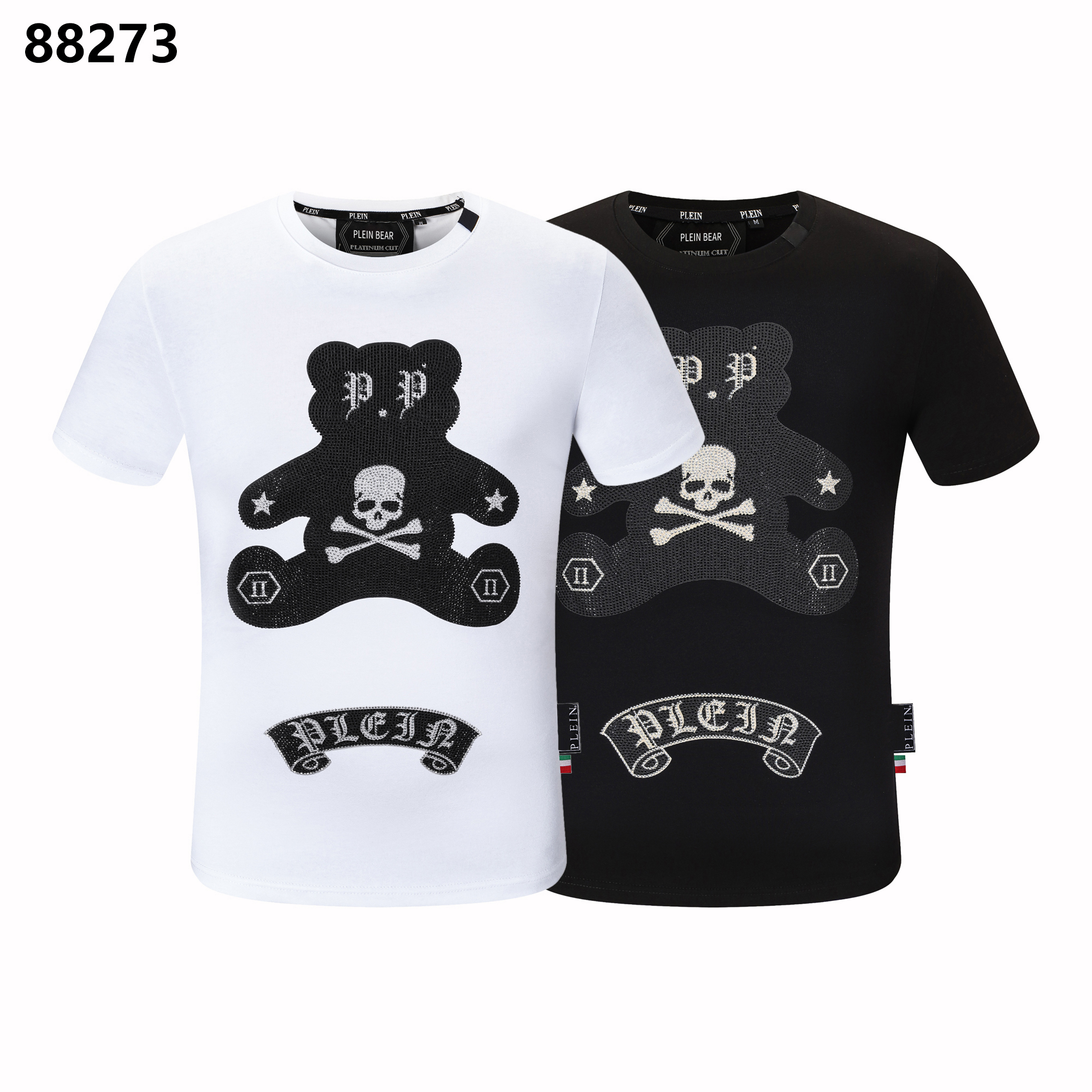 PLEIN BEAR T SHIRT Mens Designer Tshirts Rhinestone Skull Men T-shirts Classical High Quality Hip Hop Streetwear Tshirt Casual Top Tees PB 110624, Black
PLEIN BEAR T SHIRT Mens Designer Tshirts Rhinestone Skull Men T-shirts Classical High Quality Hip Hop Streetwear Tshirt Casual Top Tees PB 110624, Black