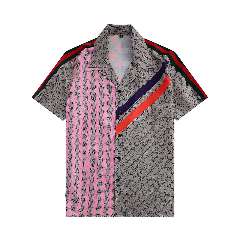 New Fashion Hawaii Floral Print Beach Shirts Mens Designer Silk Bowling Shirt Casual Hawaiian Shirts Men Summer Blouse Short Sleeve Loose Dress Shirt
New Fashion Hawaii Floral Print Beach Shirts Mens Designer Silk Bowling Shirt Casual Hawaiian Shirts Men Summer Blouse Short Sleeve Loose Dress Shirt