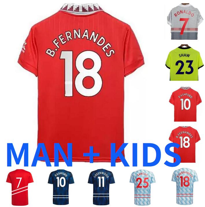 21 22 23 ManchesterS CAVANI SANCHO soccer jerseys UNITED RASHFORD SHAW 2021 2022 2023 football shirt MAN UTD POGBA MARTIAL R.VARANE GREENWOOD B. FERNANDES men + kids kit
21 22 23 ManchesterS CAVANI SANCHO soccer jerseys UNITED RASHFORD SHAW 2021 2022 2023 football shirt MAN UTD POGBA MARTIAL R.VARANE GREENWOOD B. FERNANDES men + kids kit