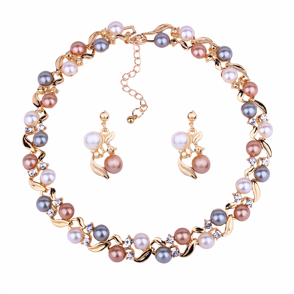 2022 new Earrings and Necklace Hot-selling imitation pearl suits in Europe and America ladylike temperament versatile jewelry exquisite and popular free mail, Silver
2022 new Earrings and Necklace Hot-selling imitation pearl suits in Europe and America ladylike temperament versatile jewelry exquisite and popular free mail, Silver