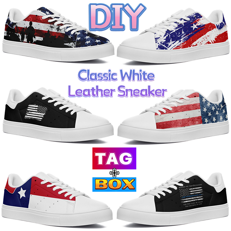 Newest Classic White Leather Sneaker DIY Custom shoes Men Women Customized Trainers Unisex Breathable Sneakers Mens Sports shoe Woman high quality Trainer, 03
Newest Classic White Leather Sneaker DIY Custom shoes Men Women Customized Trainers Unisex Breathable Sneakers Mens Sports shoe Woman high quality Trainer, 03