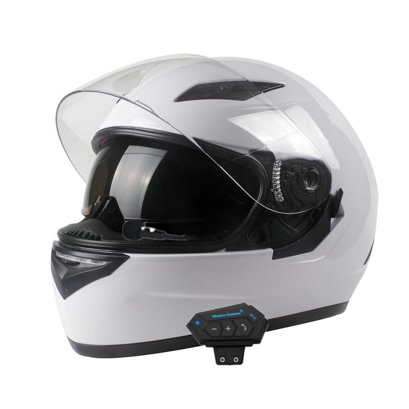Motorcycle Helmets External Bluetooth Helmet Dual Lens Casco Moto Cool Full Face Black Motorbike Mod, Cement ash-bt12
Motorcycle Helmets External Bluetooth Helmet Dual Lens Casco Moto Cool Full Face Black Motorbike Mod, Cement ash-bt12