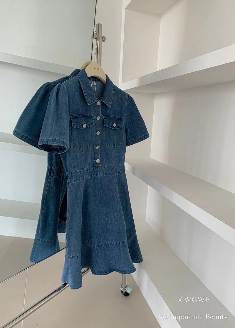 Party Dresses Narrow Waist Denim Dress Women' 2022 Summer Midi Fishtail DressParty, Blue
Party Dresses Narrow Waist Denim Dress Women' 2022 Summer Midi Fishtail DressParty, Blue