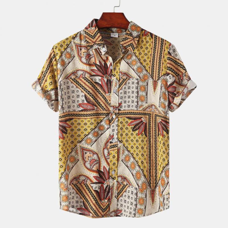 Men's Casual Shirts Vintage Style Men Shirt Single-breasted Turn-down Collar Summer Top Male Clothing StreetwearMen's, Grey
Men's Casual Shirts Vintage Style Men Shirt Single-breasted Turn-down Collar Summer Top Male Clothing StreetwearMen's, Grey
