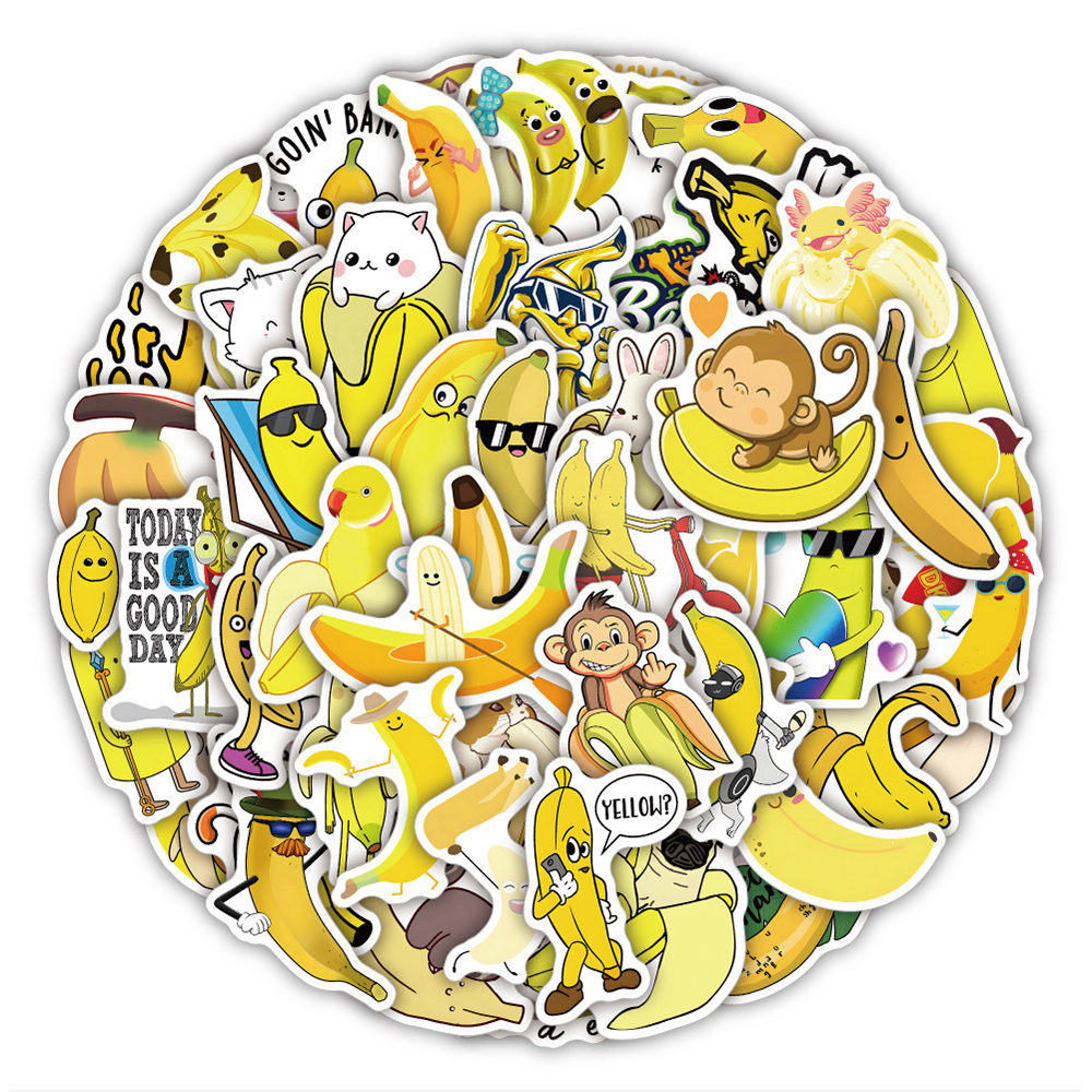 60Pcs Funny Banana Stickers Stickers Non-Random For Car Bike Luggage Sticker Laptop Skateboard Motor Water Bottle Snowboard wall Decals Kids Gifts, Multi-color
60Pcs Funny Banana Stickers Stickers Non-Random For Car Bike Luggage Sticker Laptop Skateboard Motor Water Bottle Snowboard wall Decals Kids Gifts, Multi-color