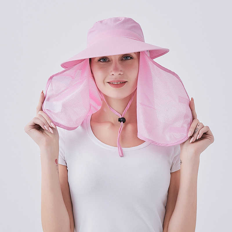 Fashion Women Summer Outdoor Riding Anti-UV Sun Beach Foldable Soild Clolor Caps Neck Face Wide Brim Hat Casquatte Gorras, Rose red
Fashion Women Summer Outdoor Riding Anti-UV Sun Beach Foldable Soild Clolor Caps Neck Face Wide Brim Hat Casquatte Gorras, Rose red