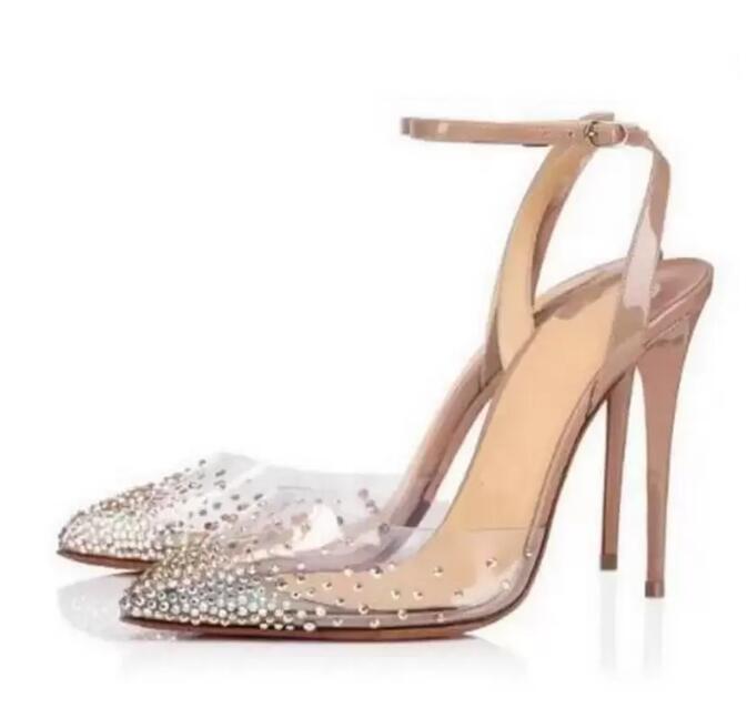 Wedding Marry Dress Shoes Nude Color Flat/ High Heels Pumps Follies Strass Degrastrass Imported Mesh+Rhinestone Party Evening Snadals PVC Slingback
Wedding Marry Dress Shoes Nude Color Flat/ High Heels Pumps Follies Strass Degrastrass Imported Mesh+Rhinestone Party Evening Snadals PVC Slingback