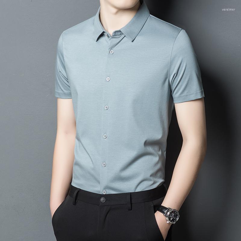 Men' Dress Shirts Men Summer Office Shor Sleeve Business Work Out Natural Silk Interview Clothing Male TopsMen' Vere22, Black
Men' Dress Shirts Men Summer Office Shor Sleeve Business Work Out Natural Silk Interview Clothing Male TopsMen' Vere22, Black