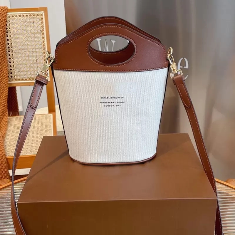 Bucket Bag Women Handbag Purse Canvas and Leather Patchwork Color Pocket Crossbody Bags Fashion Letter Detchable Adjustable Shoulder Strap Open Top Totes Handbags
Bucket Bag Women Handbag Purse Canvas and Leather Patchwork Color Pocket Crossbody Bags Fashion Letter Detchable Adjustable Shoulder Strap Open Top Totes Handbags