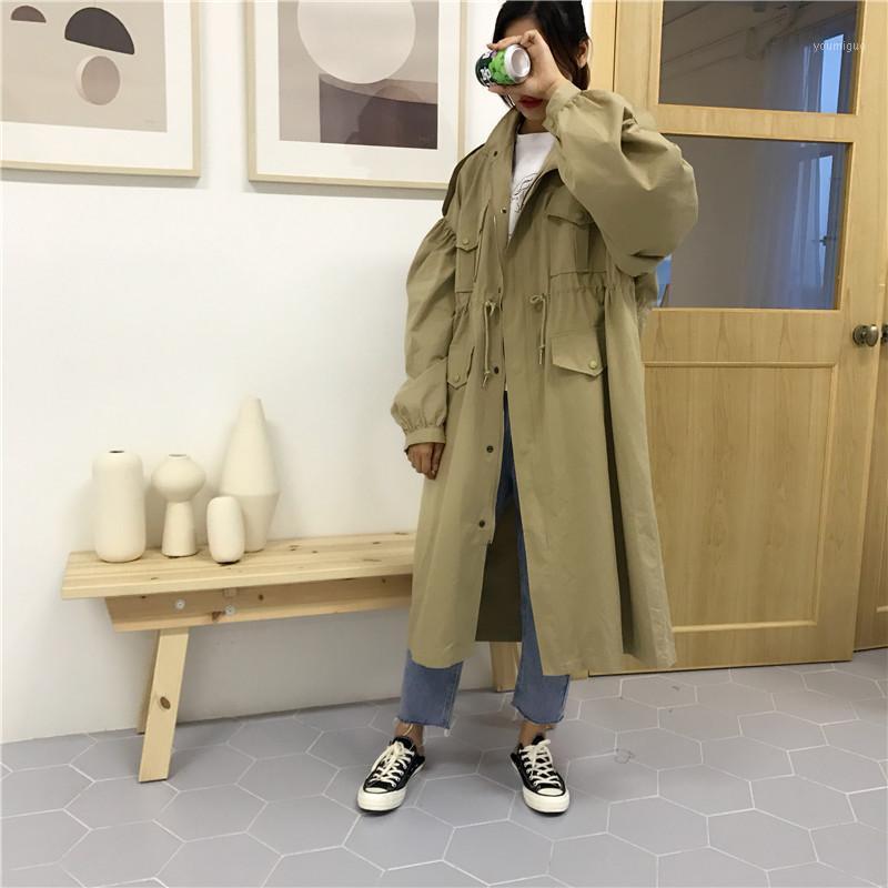 Women's Trench Coats 2022 Women Handsome Autumn Long Coat Female Windbreaker Out Sleeve Womens (az8966), Beige
Women's Trench Coats 2022 Women Handsome Autumn Long Coat Female Windbreaker Out Sleeve Womens (az8966), Beige