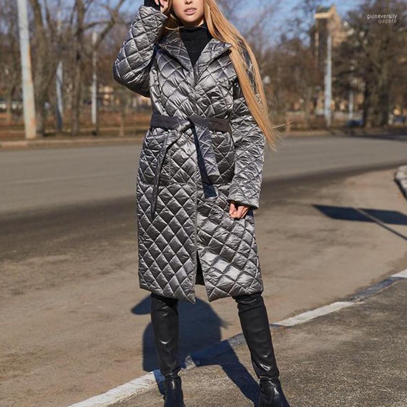 Women's Down & Parkas Novalya Winter Notched Women Fashion Tie Belt Collected Waisted Coats Elegant Long Cotton Jackets Female Ladies Guin22, As picture
Women's Down & Parkas Novalya Winter Notched Women Fashion Tie Belt Collected Waisted Coats Elegant Long Cotton Jackets Female Ladies Guin22, As picture