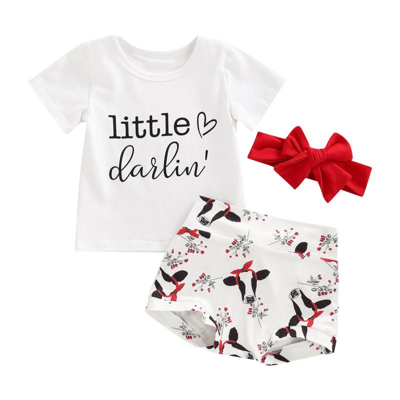 Clothing Sets Born Baby Toddler Girls Father's Day Summer Clothes Short Sleeve Romper Tops And Shorts Set Infant Cute OutfitsClothing, As pic
Clothing Sets Born Baby Toddler Girls Father's Day Summer Clothes Short Sleeve Romper Tops And Shorts Set Infant Cute OutfitsClothing, As pic